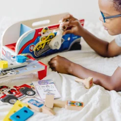 PAW Patrol Match & Build Mission Cruiser>Melissa & Doug New
