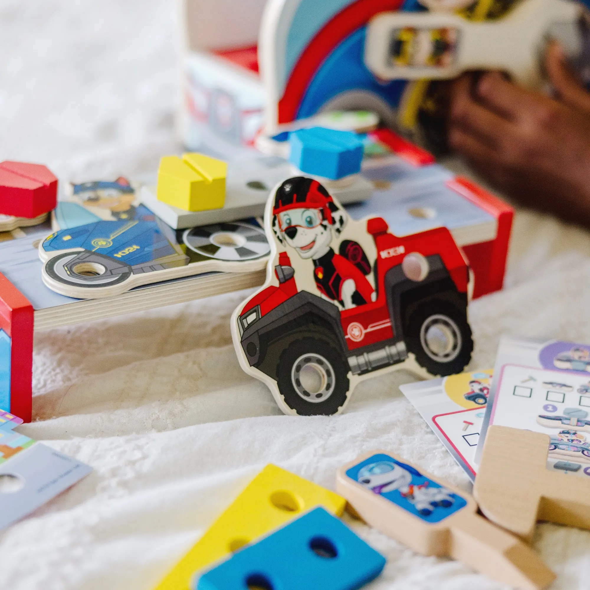 PAW Patrol Match & Build Mission Cruiser>Melissa & Doug New