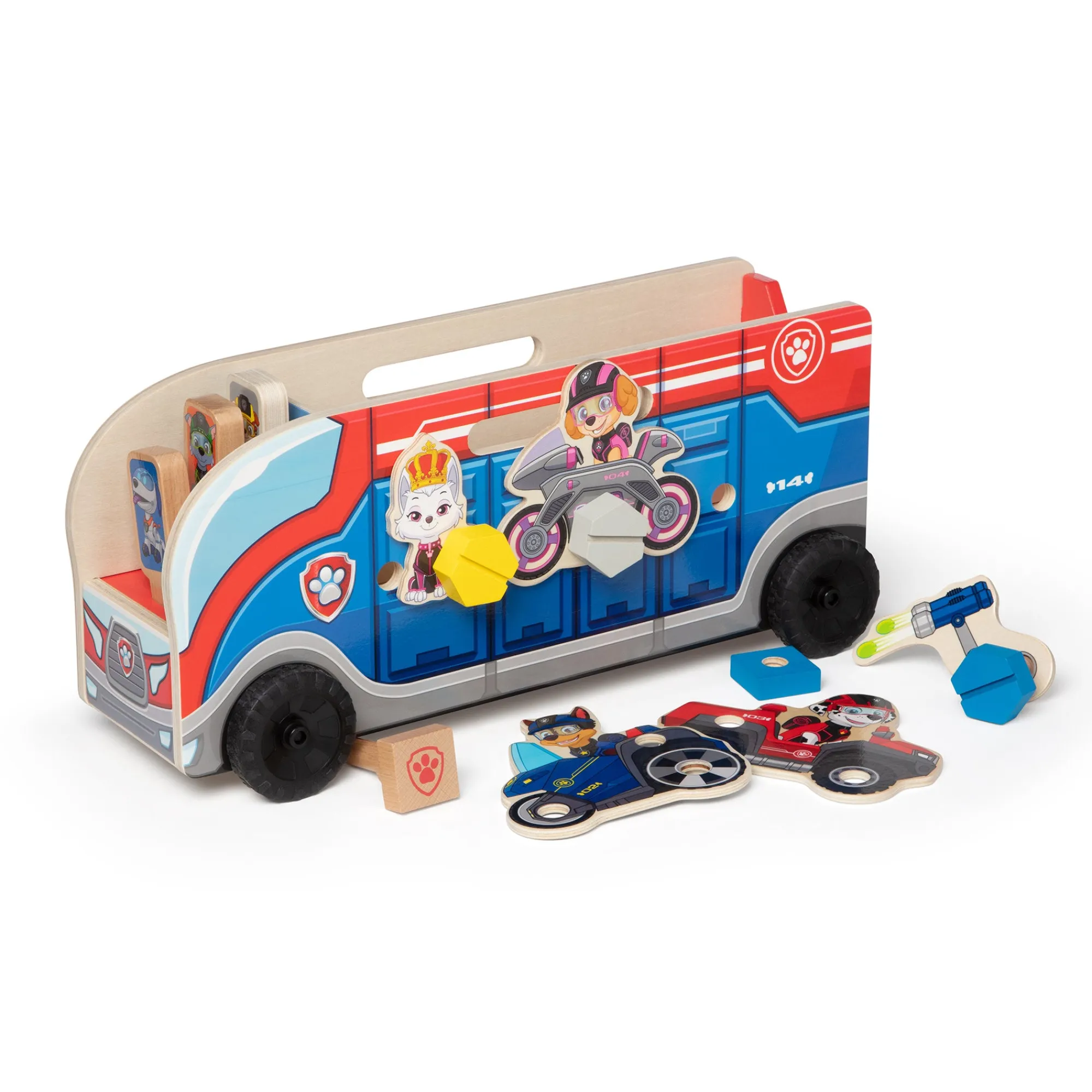 PAW Patrol Match & Build Mission Cruiser>Melissa & Doug New