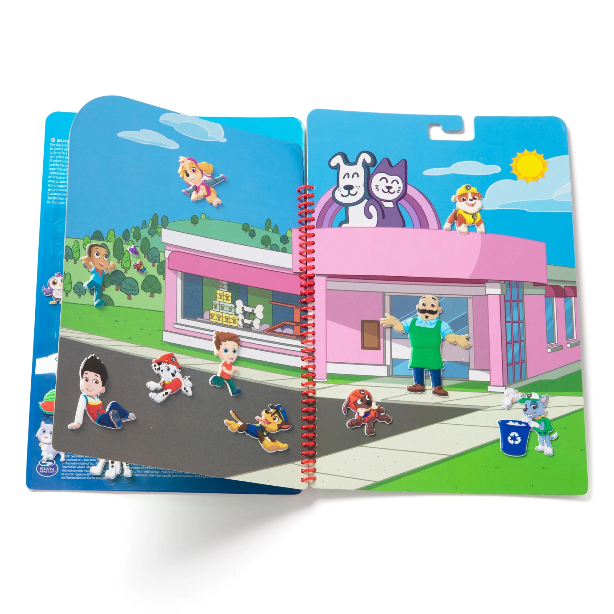PAW Patrol Restickable Puffy Stickers - Adventure Bay>Melissa & Doug Hot
