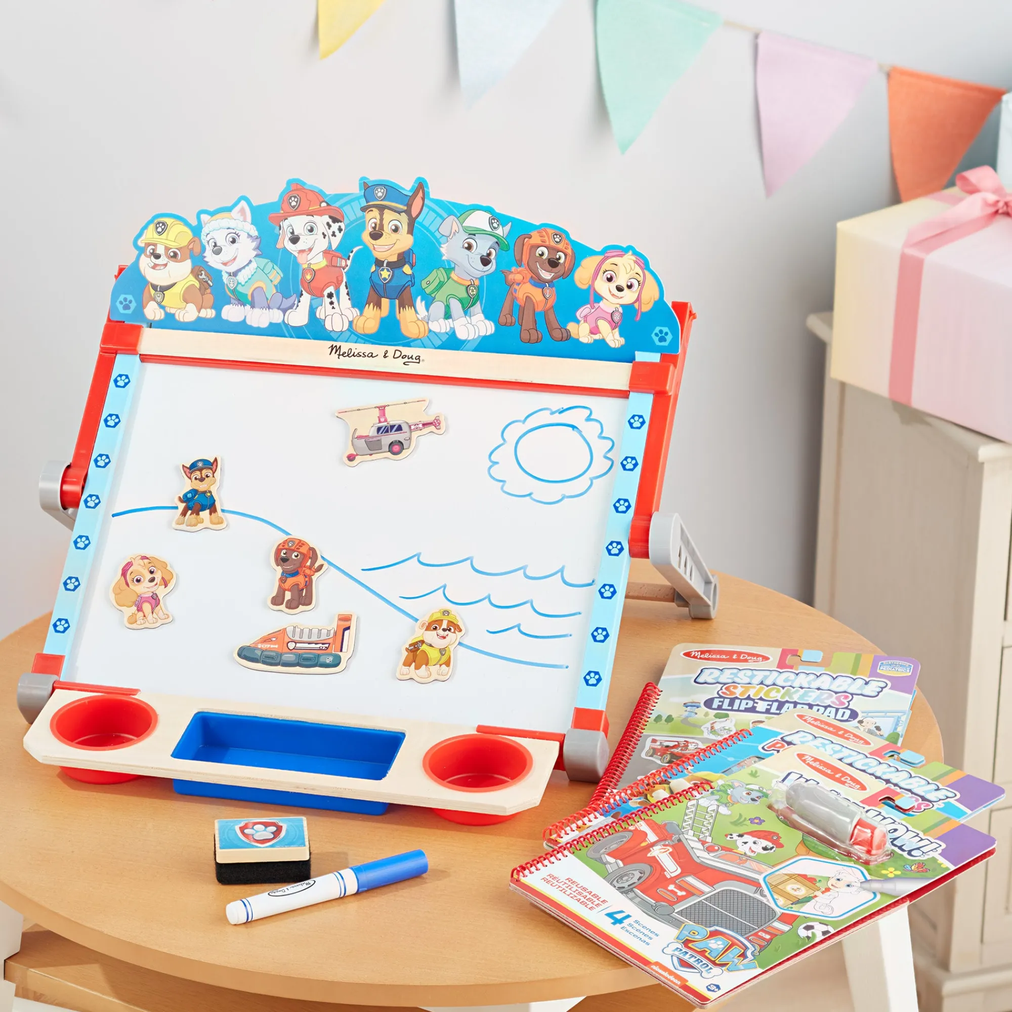 PAW Patrol Restickable Puffy Stickers - Adventure Bay>Melissa & Doug Hot