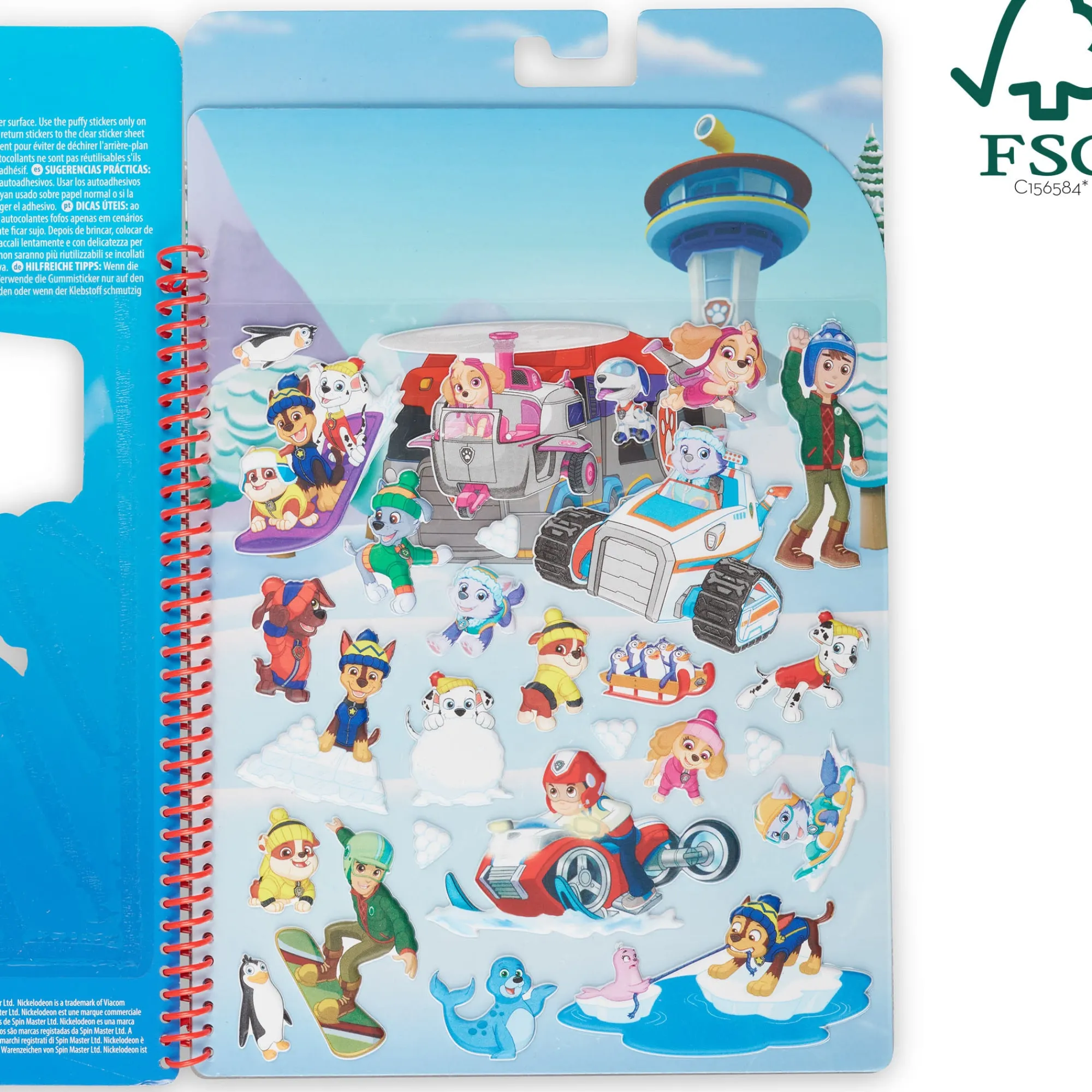 PAW Patrol Restickable Puffy Stickers - Jake's Mountain>Melissa & Doug