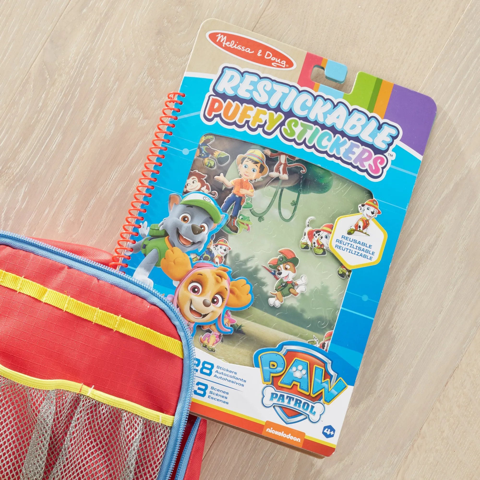 PAW Patrol Restickable Puffy Stickers - Jungle>Melissa & Doug