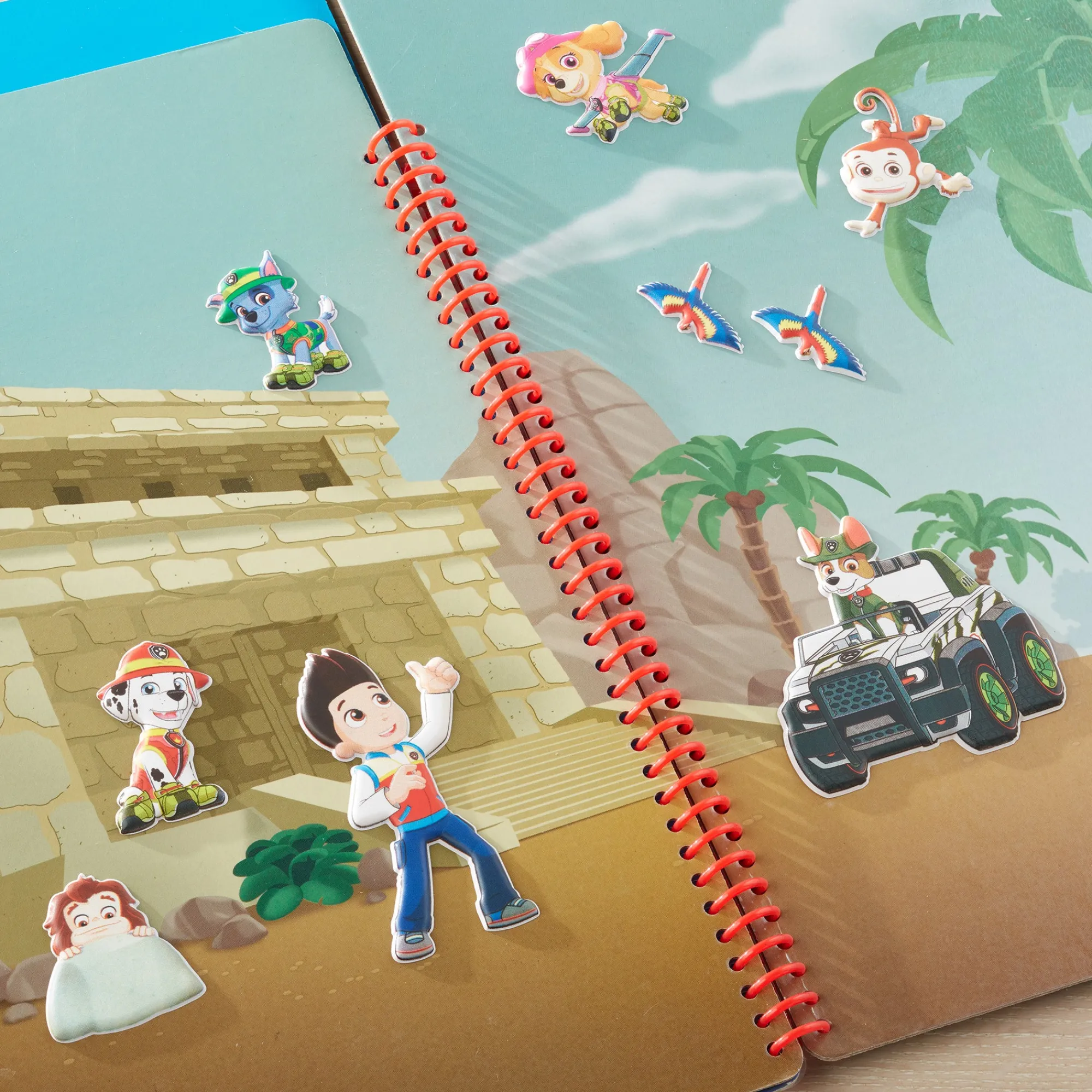PAW Patrol Restickable Puffy Stickers - Jungle>Melissa & Doug