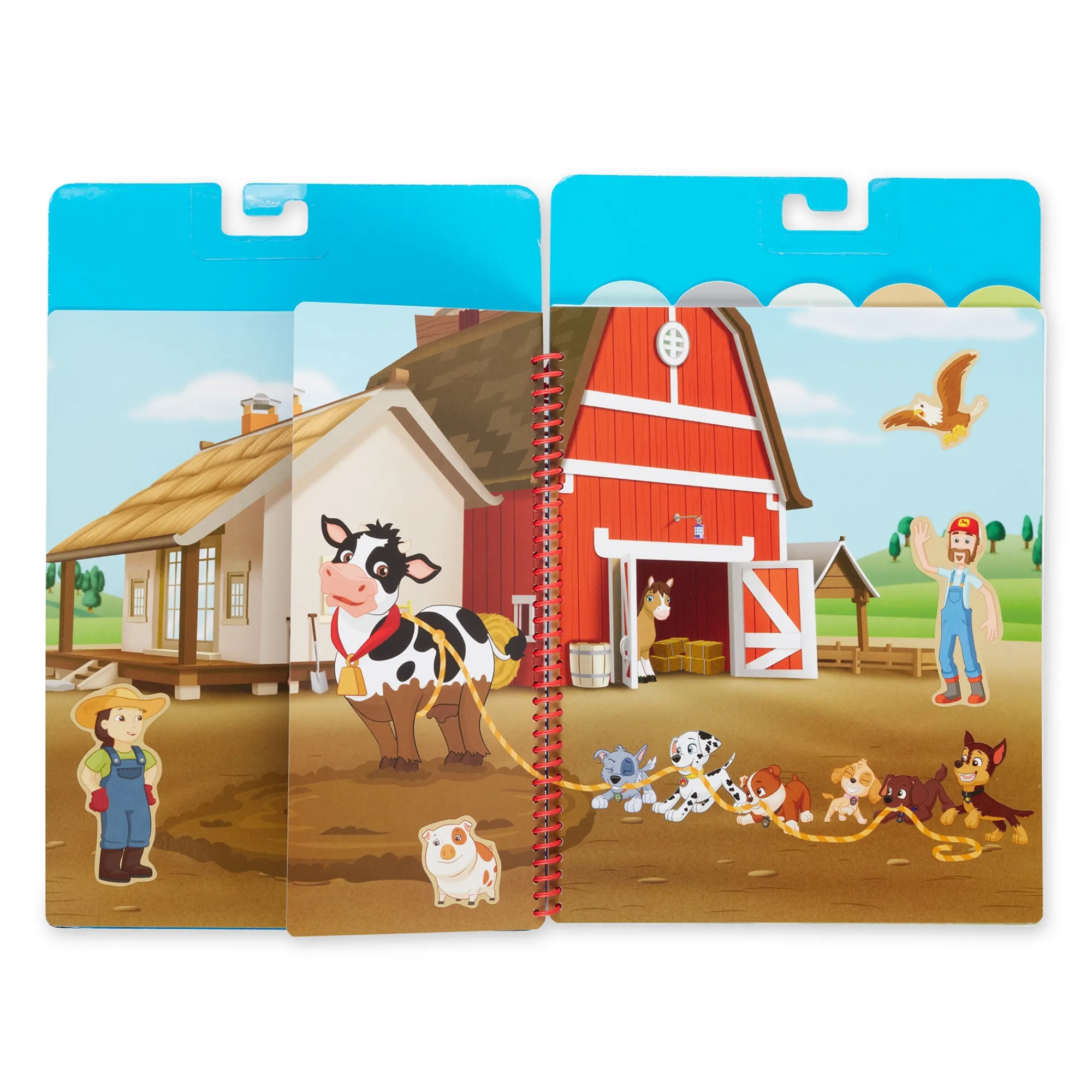 PAW Patrol Restickable Stickers Flip-Flap Pad - Adventure Bay>Melissa & Doug Clearance