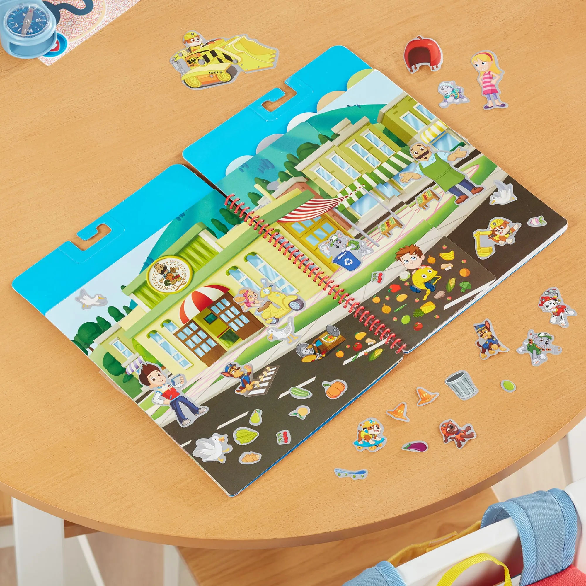 PAW Patrol Restickable Stickers Flip-Flap Pad - Adventure Bay>Melissa & Doug Clearance