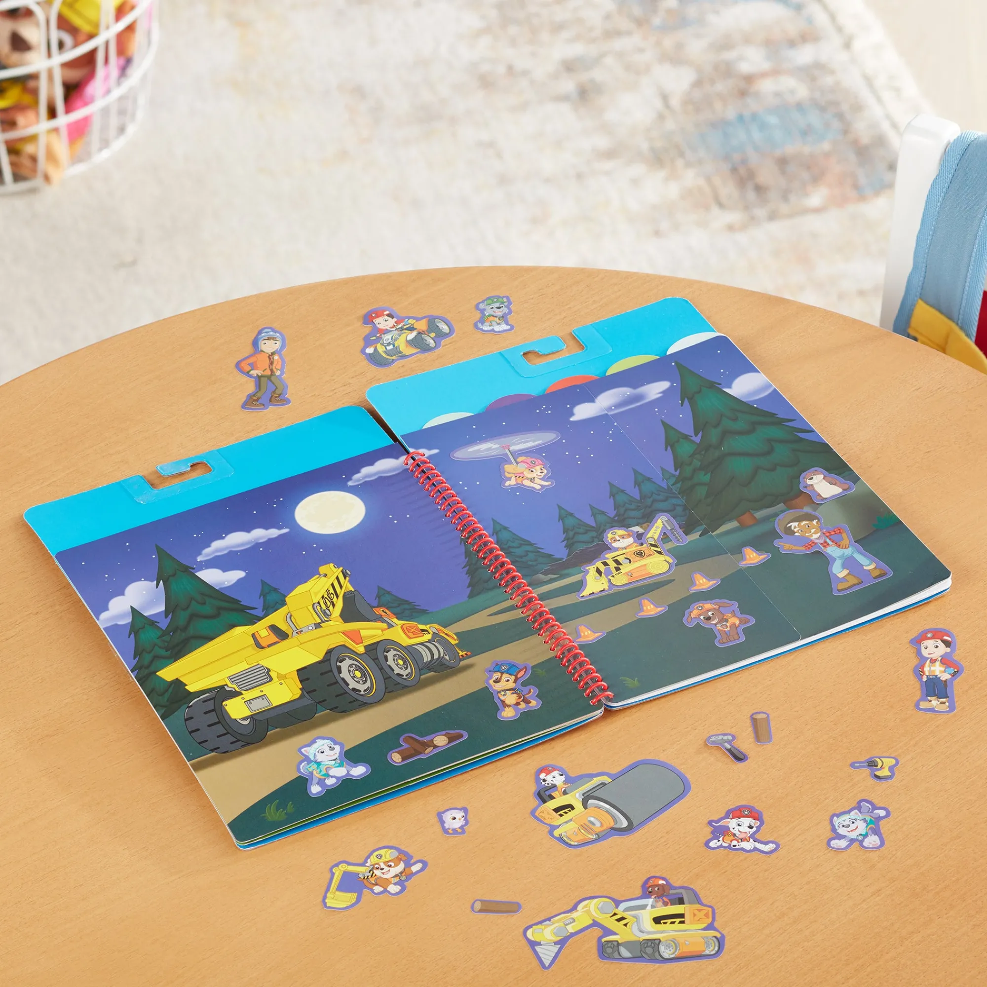 PAW Patrol Restickable Stickers Flip-Flap Pad - Ultimate Rescue>Melissa & Doug Outlet