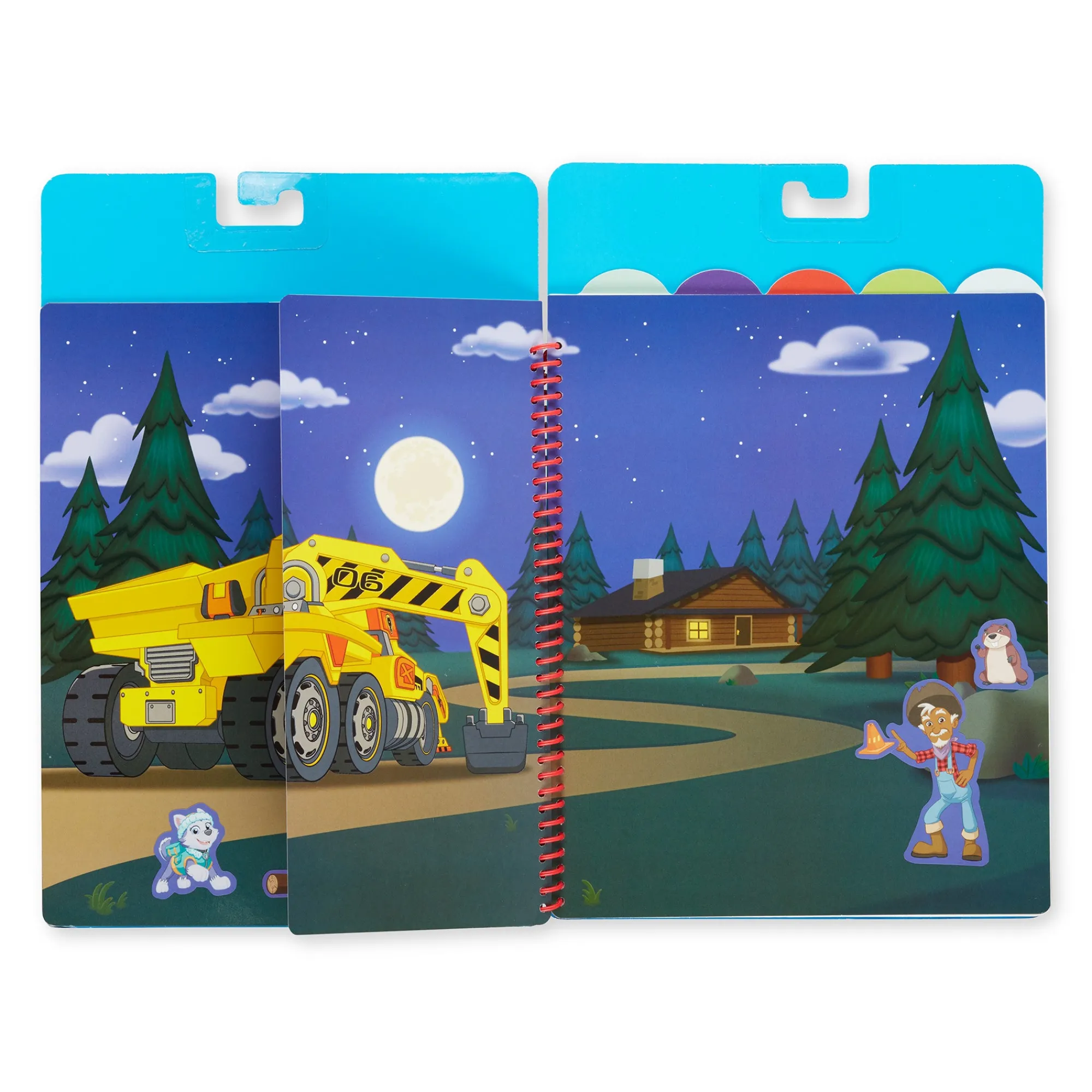 PAW Patrol Restickable Stickers Flip-Flap Pad - Ultimate Rescue>Melissa & Doug Outlet