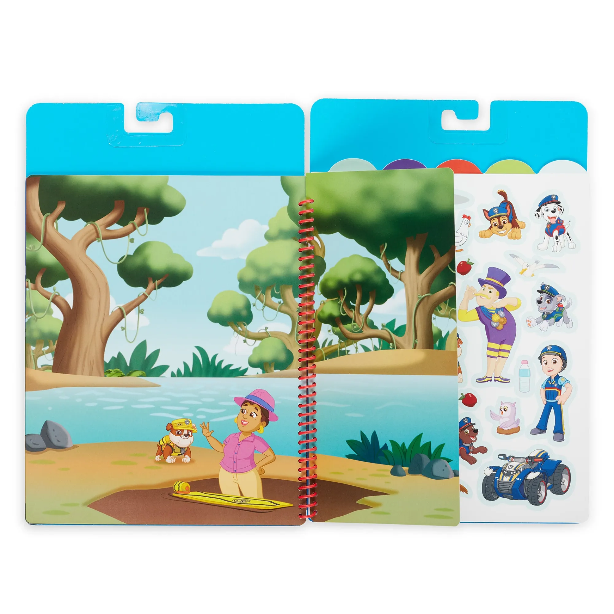 PAW Patrol Restickable Stickers Flip-Flap Pad - Ultimate Rescue>Melissa & Doug Outlet