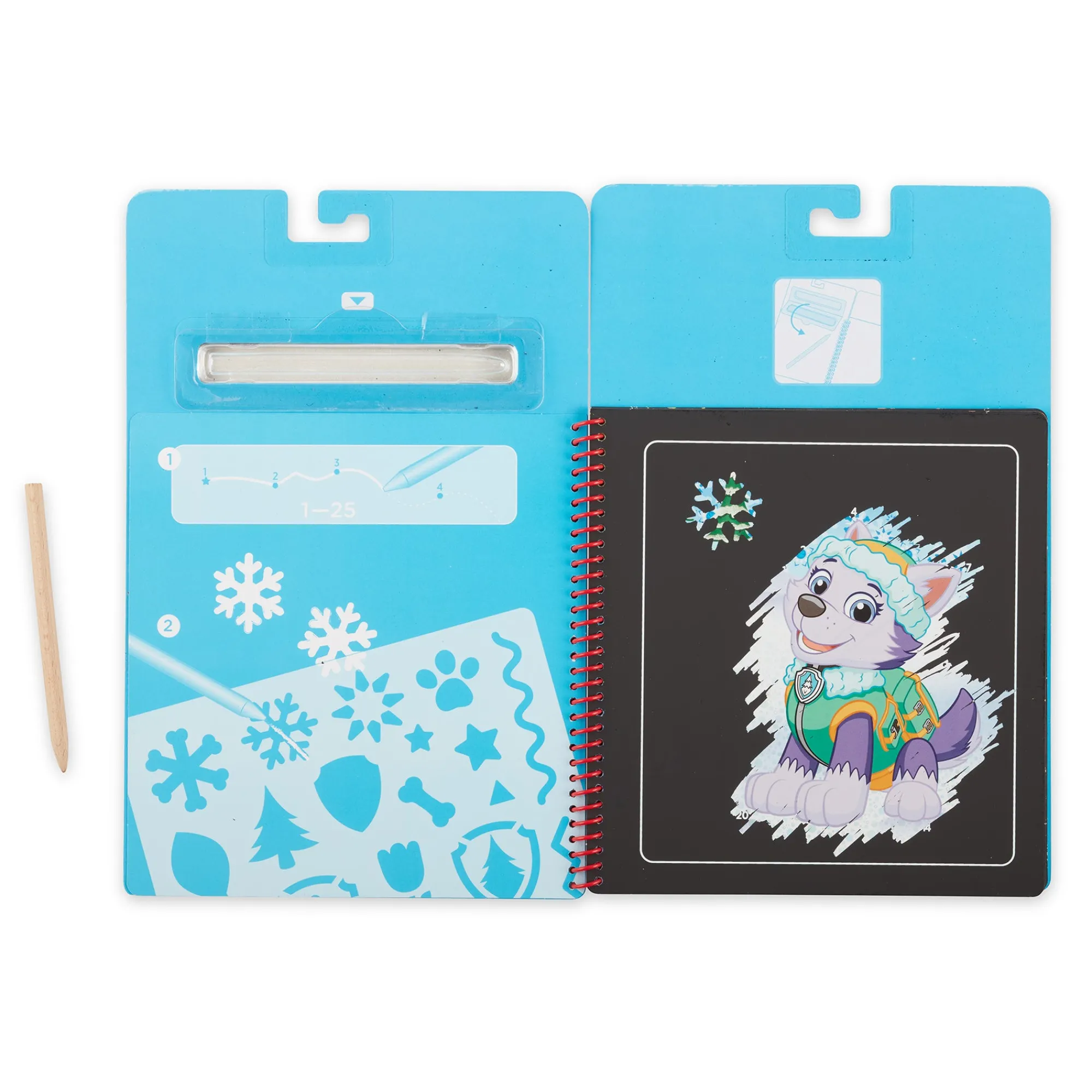 PAW Patrol Scratch Art Pad - Skye>Melissa & Doug Clearance