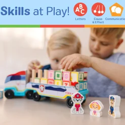PAW Patrol Wooden ABC Block Truck><noscript><img width=