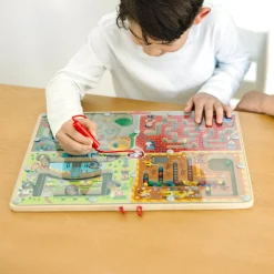 PAW Patrol Wooden 4-in-1 Magnetic Wand Maze Board><noscript><img width=