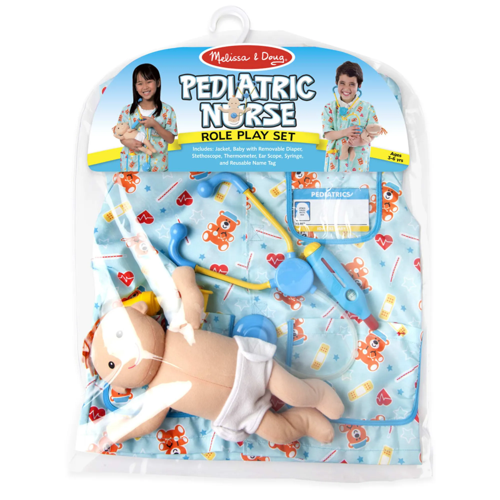 Pediatric Nurse Role Play Costume Set>Melissa & Doug Clearance