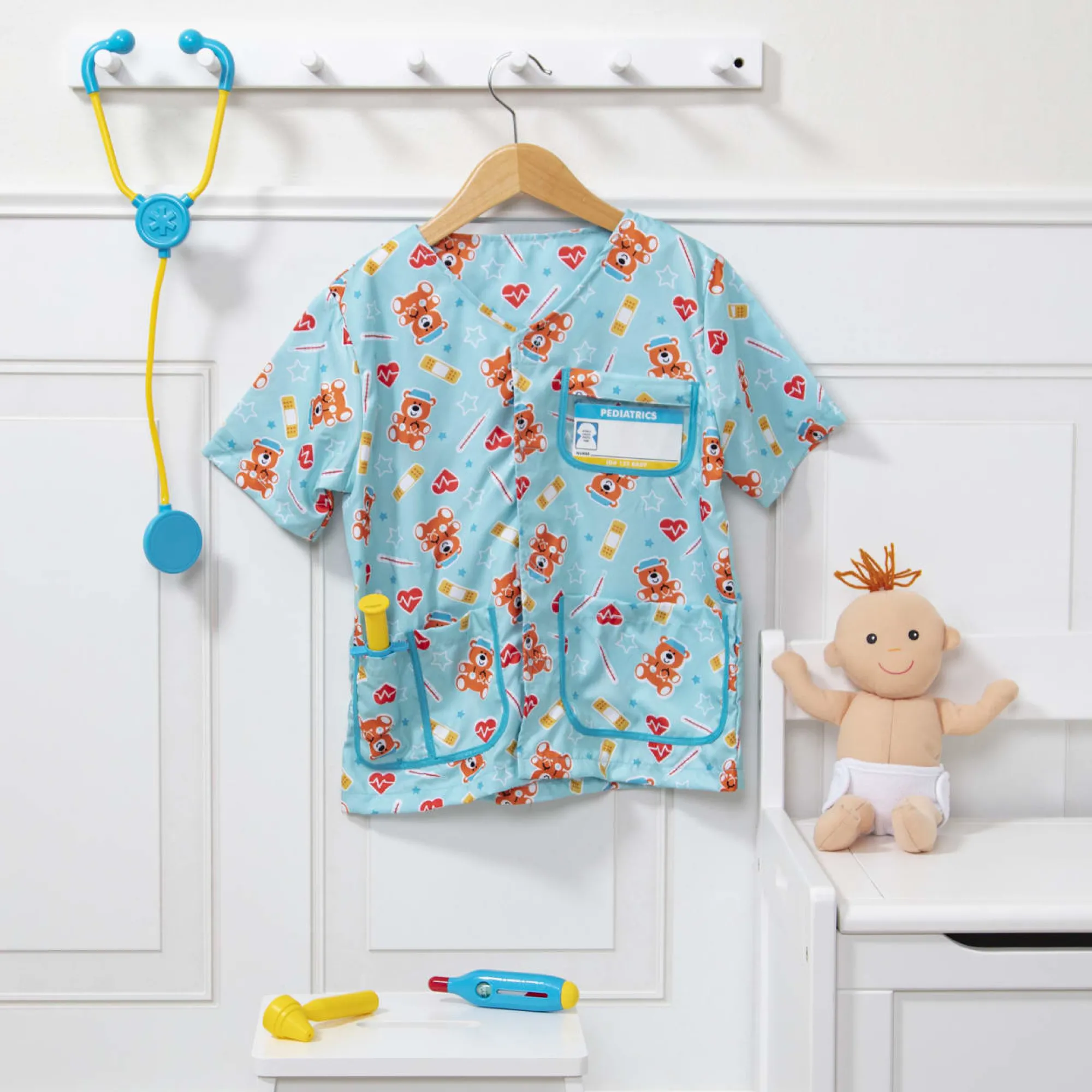 Pediatric Nurse Role Play Costume Set>Melissa & Doug Clearance