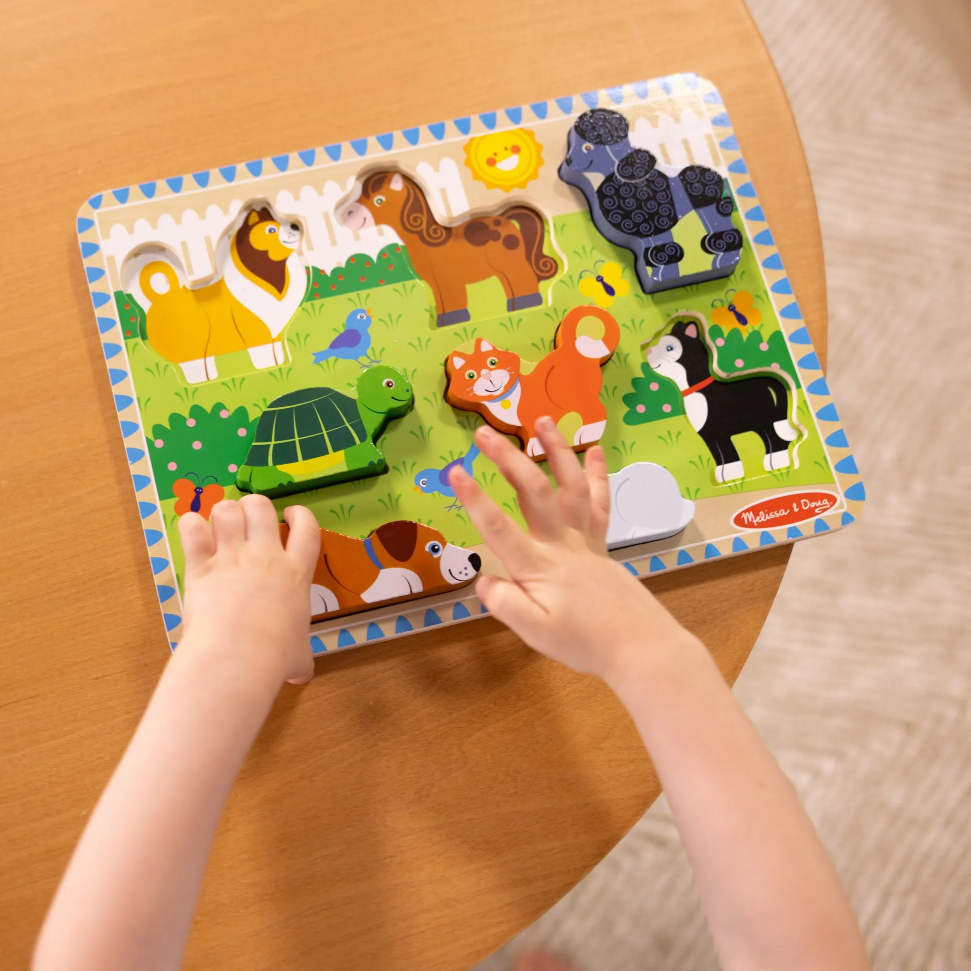 Pets Chunky Puzzle - 8 Pieces>Melissa & Doug Discount