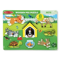 Pets Peg Puzzle - 8 Pieces><noscript><img width=