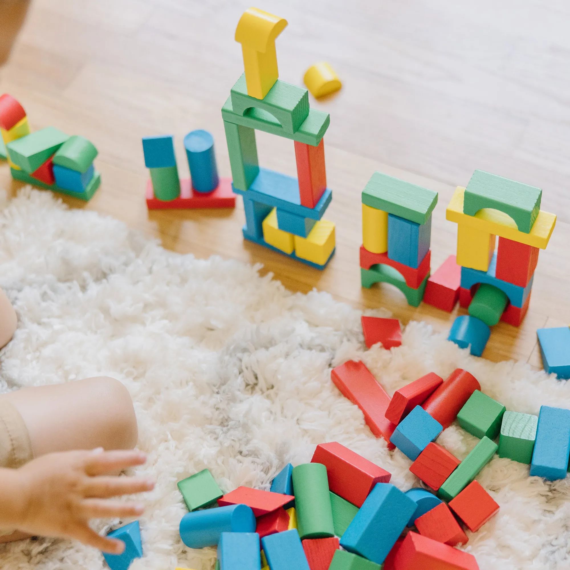 100-Piece Wood Blocks Set>Melissa & Doug Outlet
