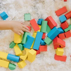 100-Piece Wood Blocks Set><noscript><img width=