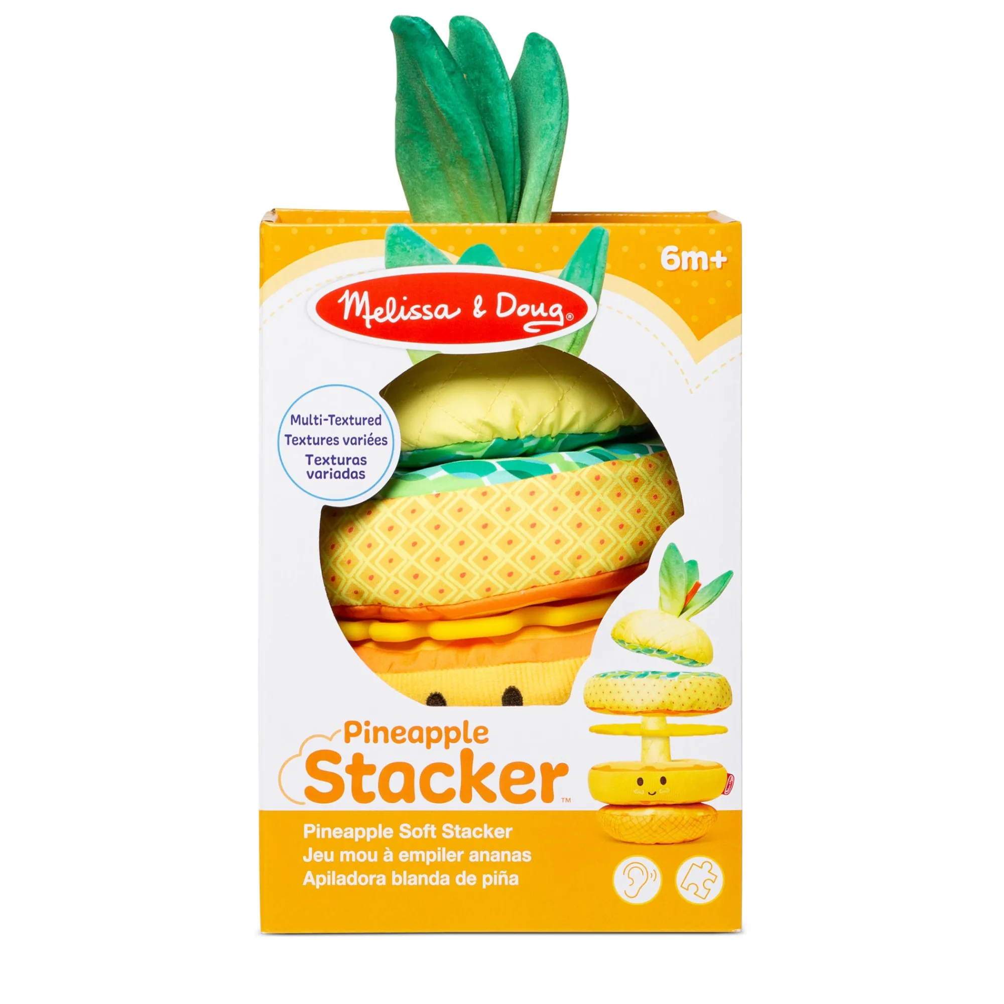 Pineapple Soft Stacker>Melissa & Doug Hot