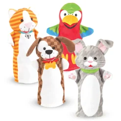 Playful Pets Hand Puppets>Melissa & Doug Clearance