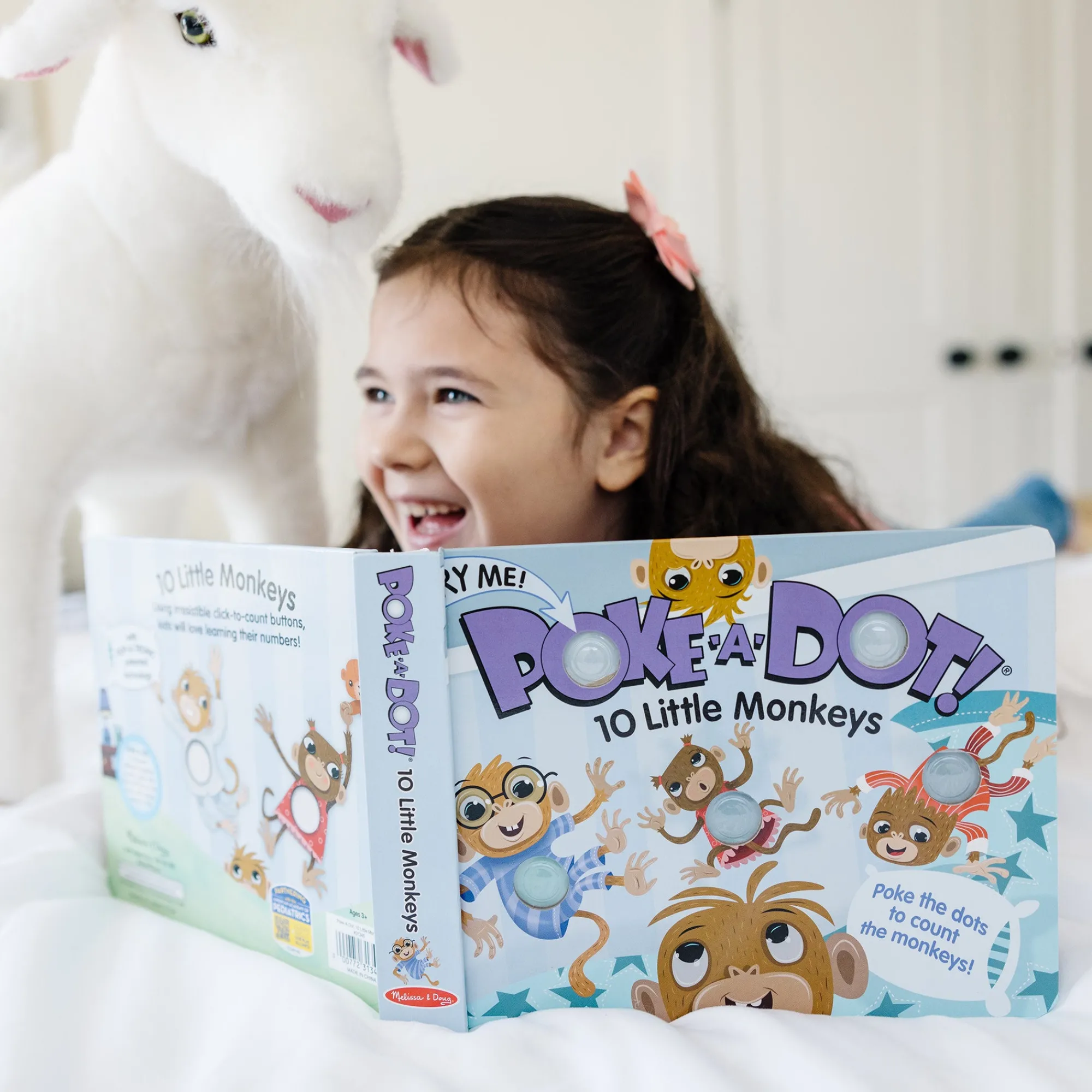 Poke-a-Dot: 10 Little Monkeys Board Book>Melissa & Doug Online