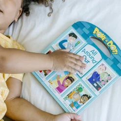 Poke-a-Dot: All Around Our Town Board Book with Handle><noscript><img width=