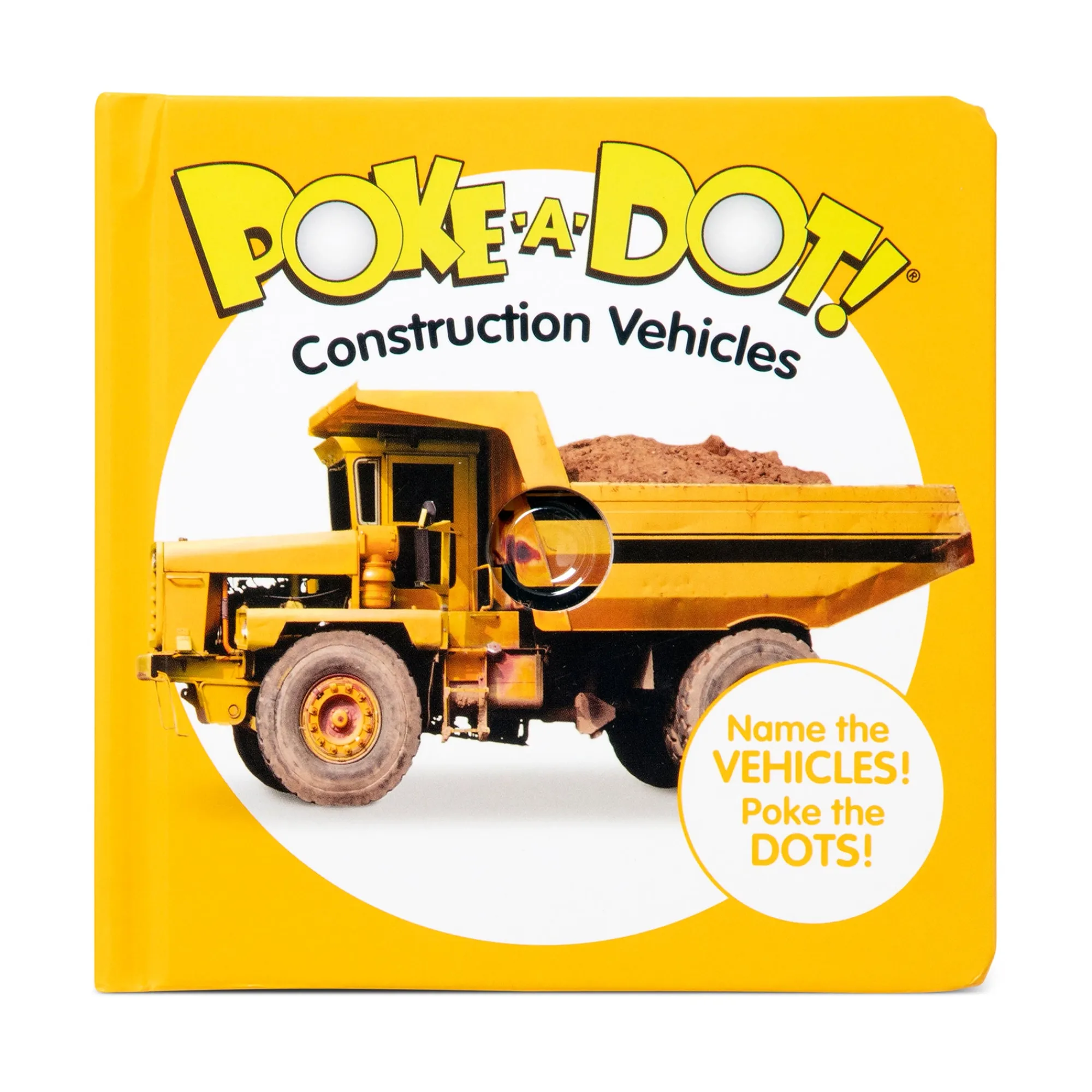 Poke-a-Dot: Construction Vehicles Board Book>Melissa & Doug New
