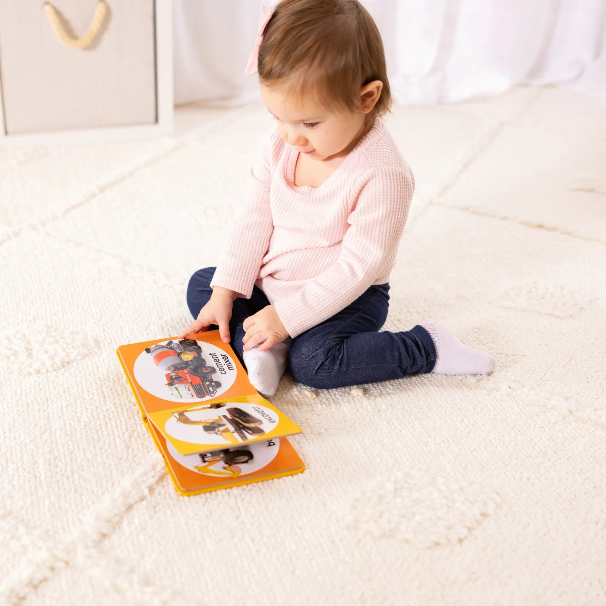 Poke-a-Dot: Construction Vehicles Board Book>Melissa & Doug New