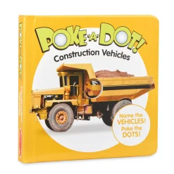 Poke-a-Dot: Construction Vehicles Board Book><noscript><img width=