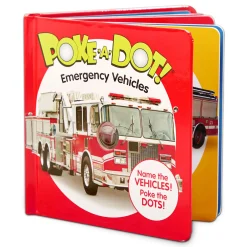 Poke-a-Dot: Emergency Vehicles Board Book>Melissa & Doug Best
