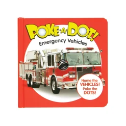 Poke-a-Dot: Emergency Vehicles Board Book><noscript><img width=