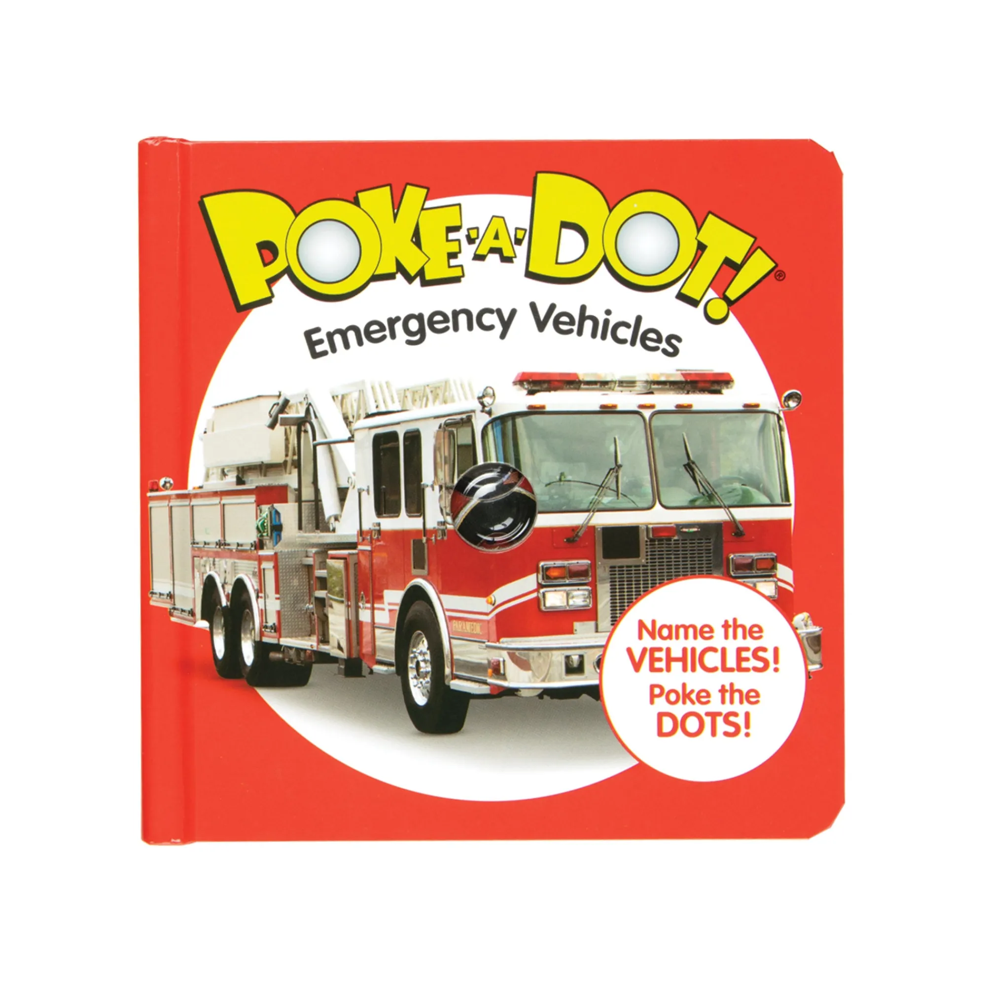 Poke-a-Dot: Emergency Vehicles Board Book>Melissa & Doug Best