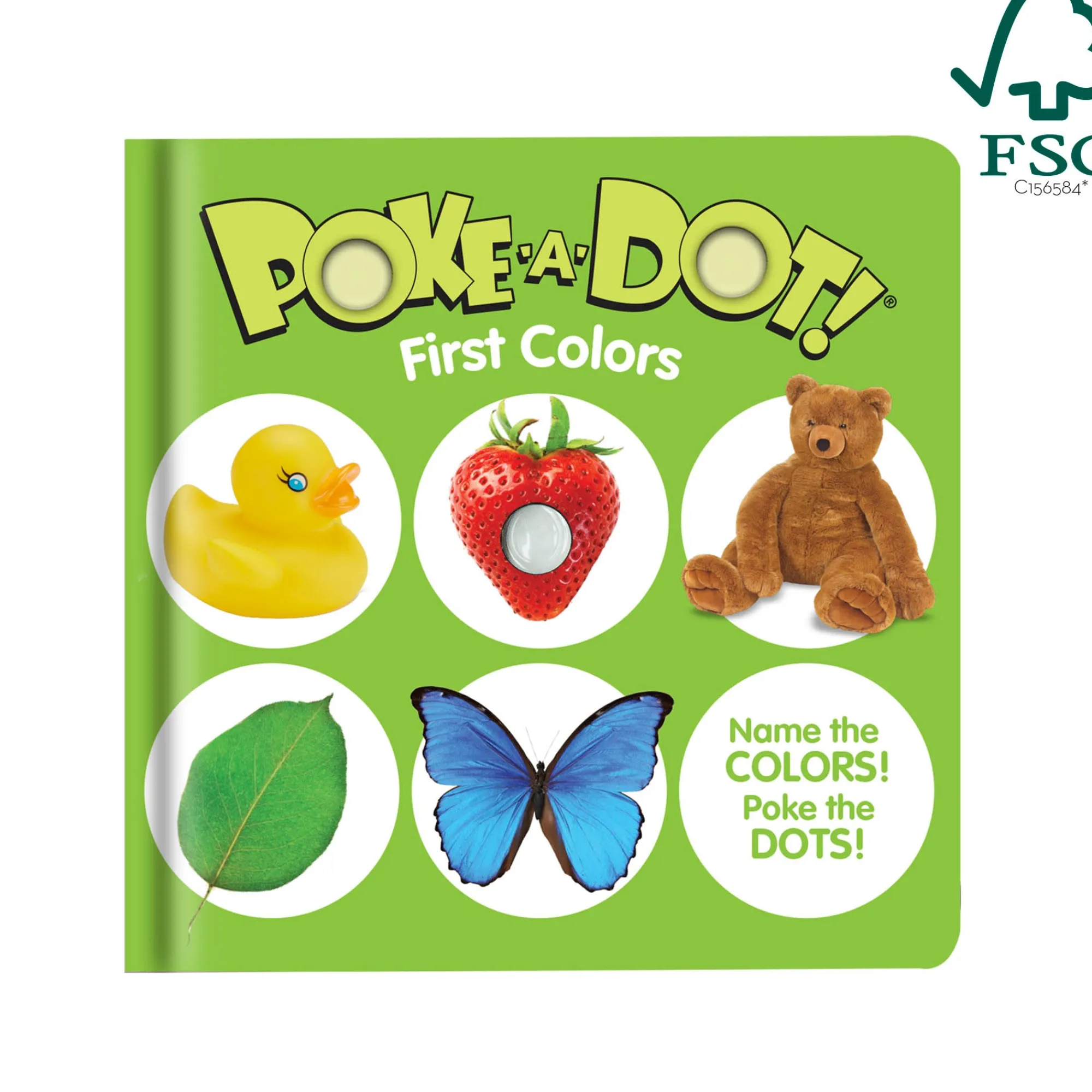 Poke-a-Dot: First Colors Board Book>Melissa & Doug Clearance