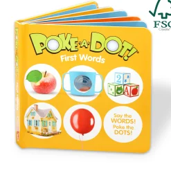 Poke-a-Dot: First Words Board Book><noscript><img width=