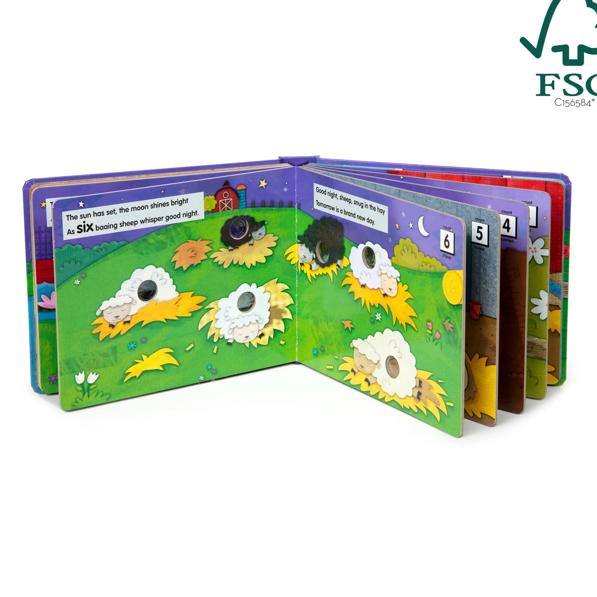 Poke-a-Dot: Good Night, Animals Board Book>Melissa & Doug Best