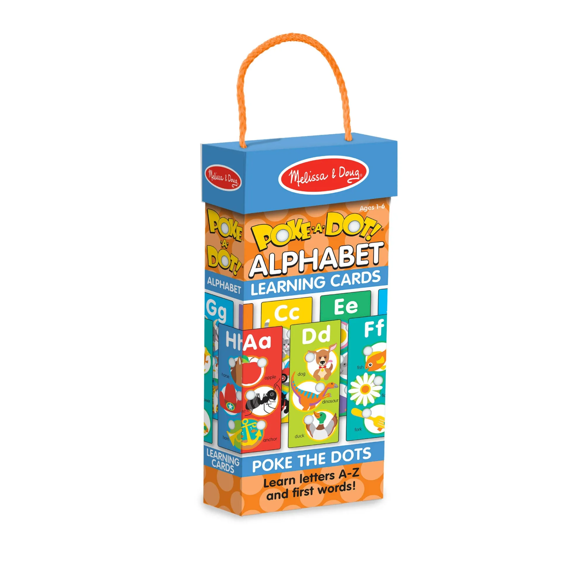 Poke-A-Dot Jumbo Alphabet Learning Cards>Melissa & Doug Outlet