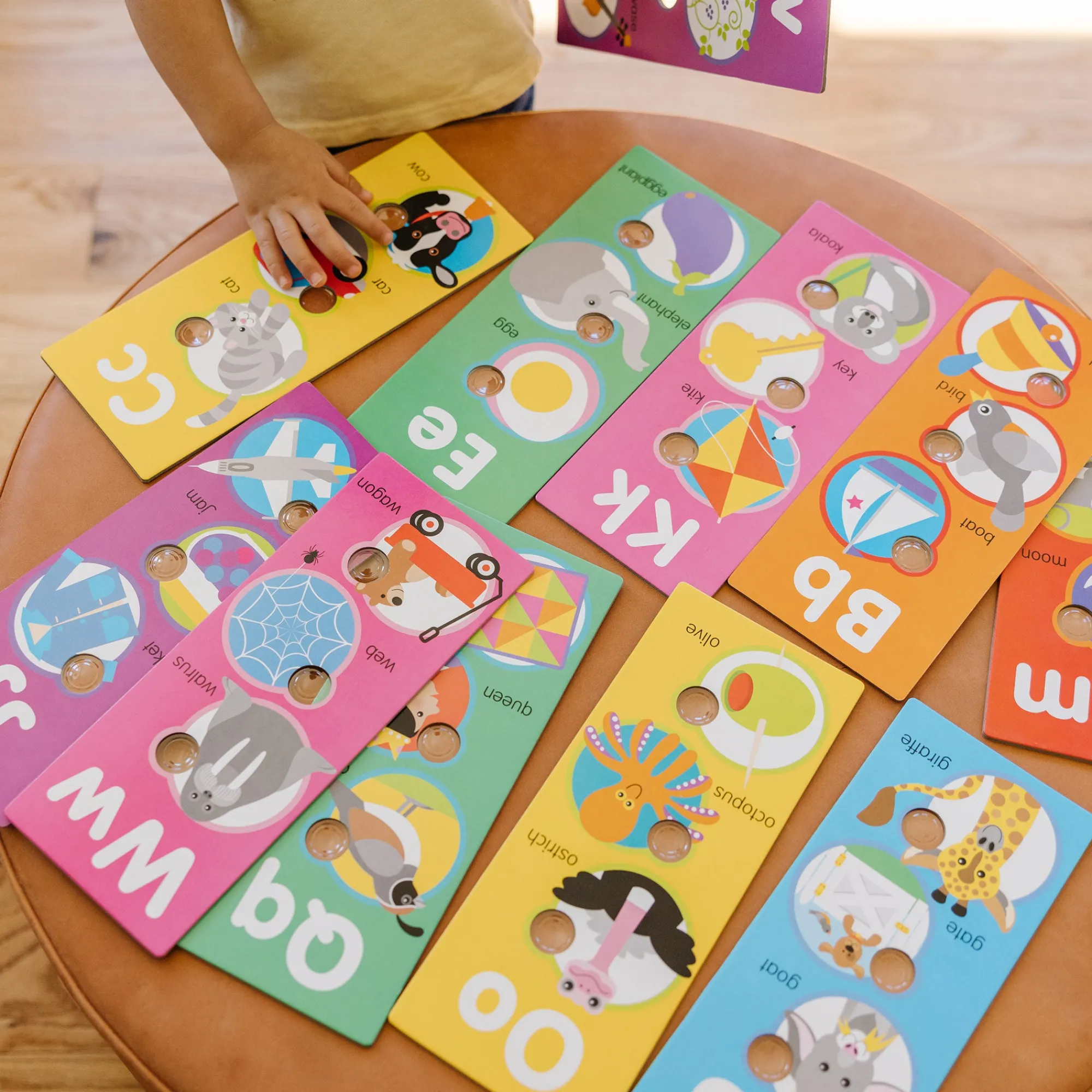 Poke-A-Dot Jumbo Alphabet Learning Cards>Melissa & Doug Outlet