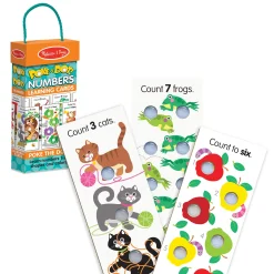 Poke-A-Dot Jumbo Number Learning Cards>Melissa & Doug Online