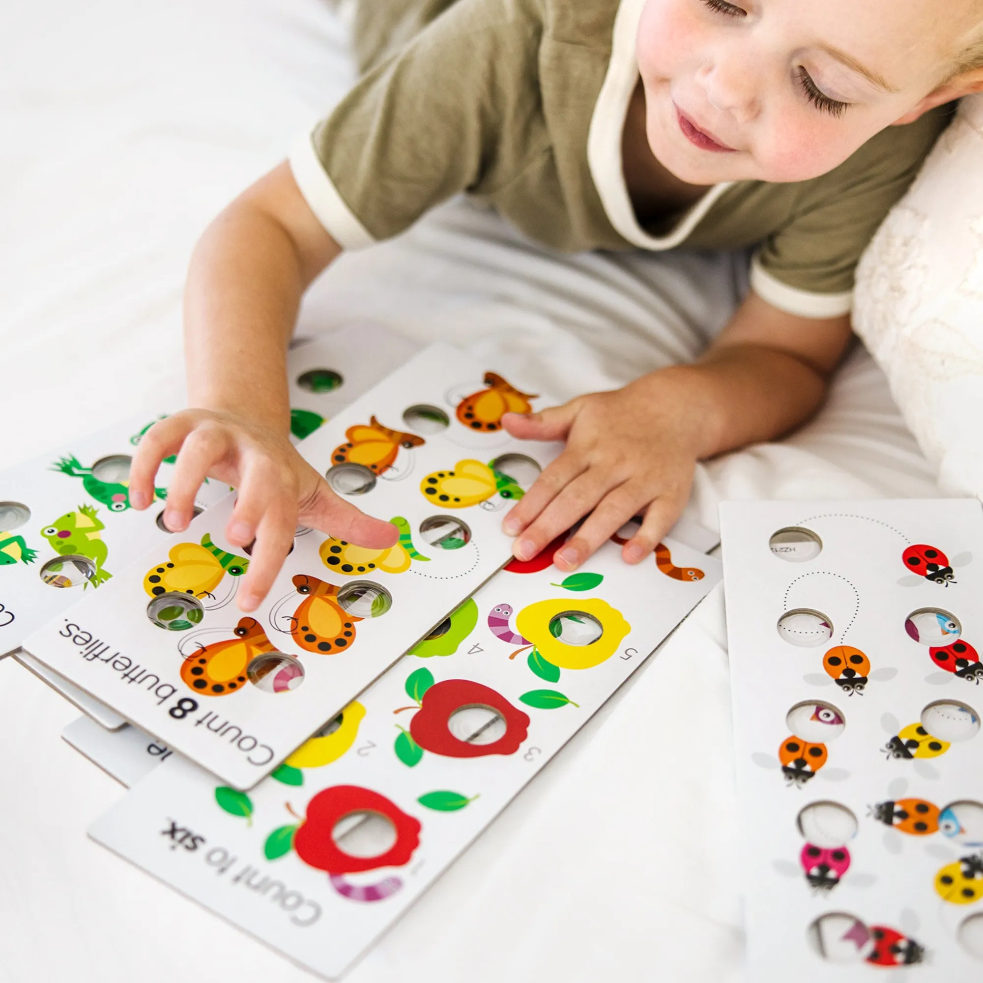 Poke-A-Dot Jumbo Number Learning Cards>Melissa & Doug Online
