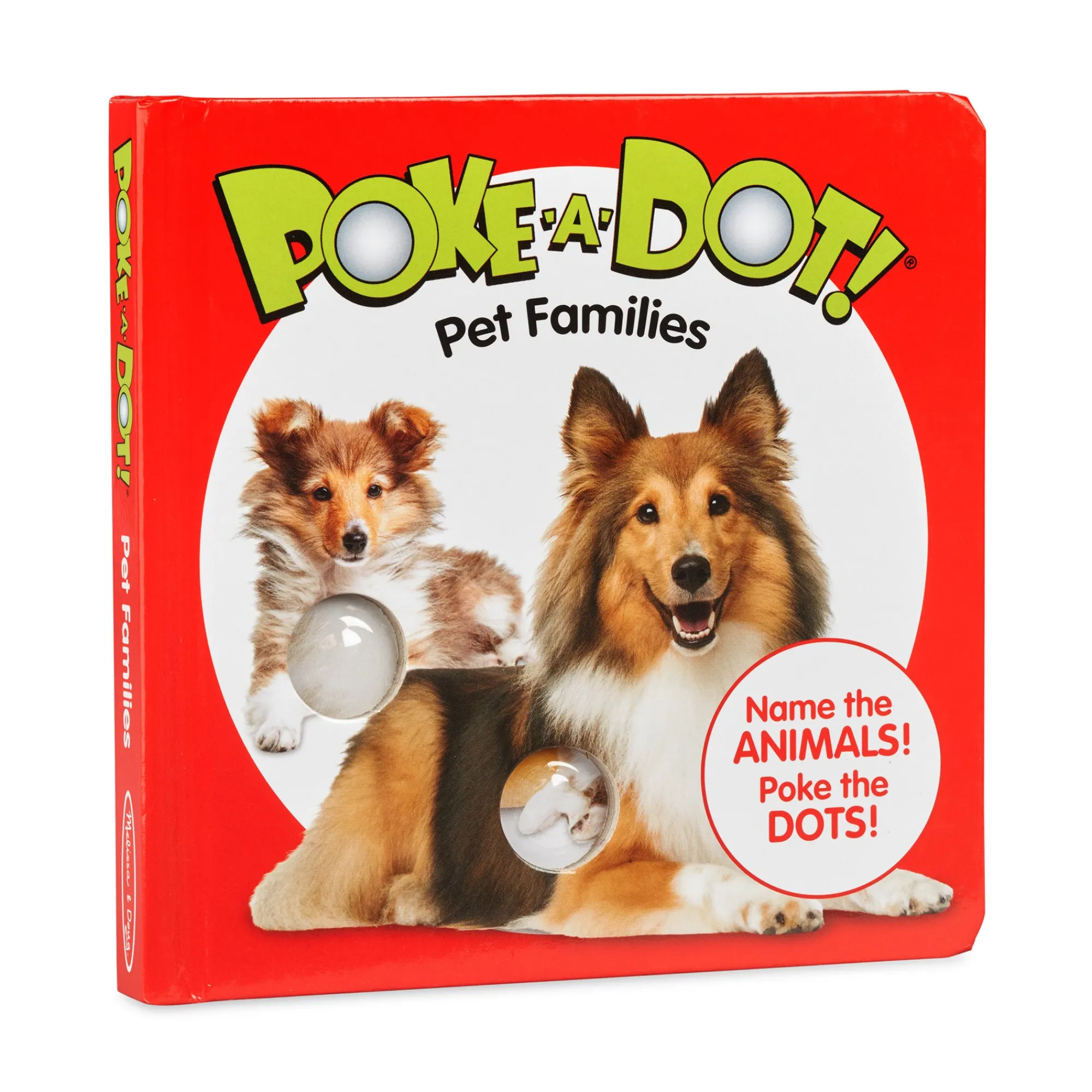Poke-a-Dot: Pet Families Board Book>Melissa & Doug Clearance