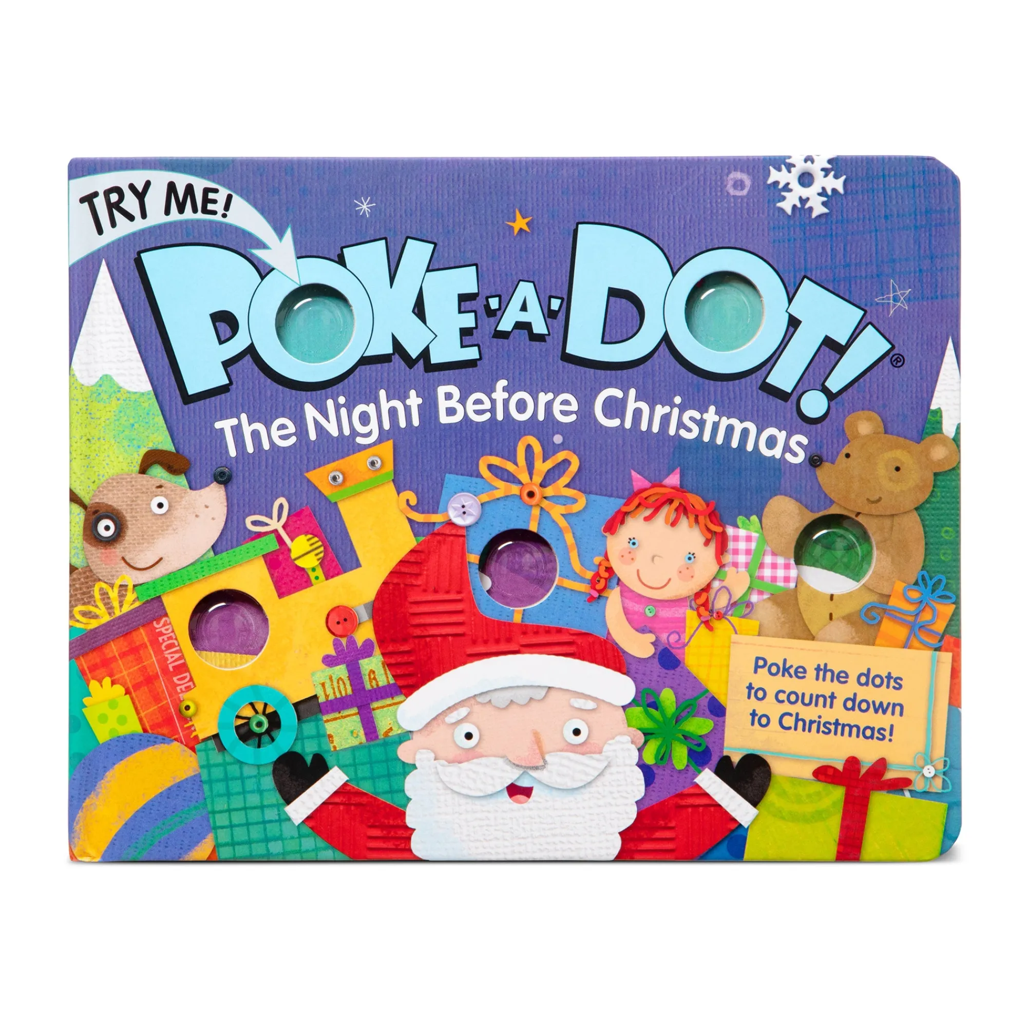 Poke-a-Dot: The Night Before Christmas Board Book>Melissa & Doug Sale