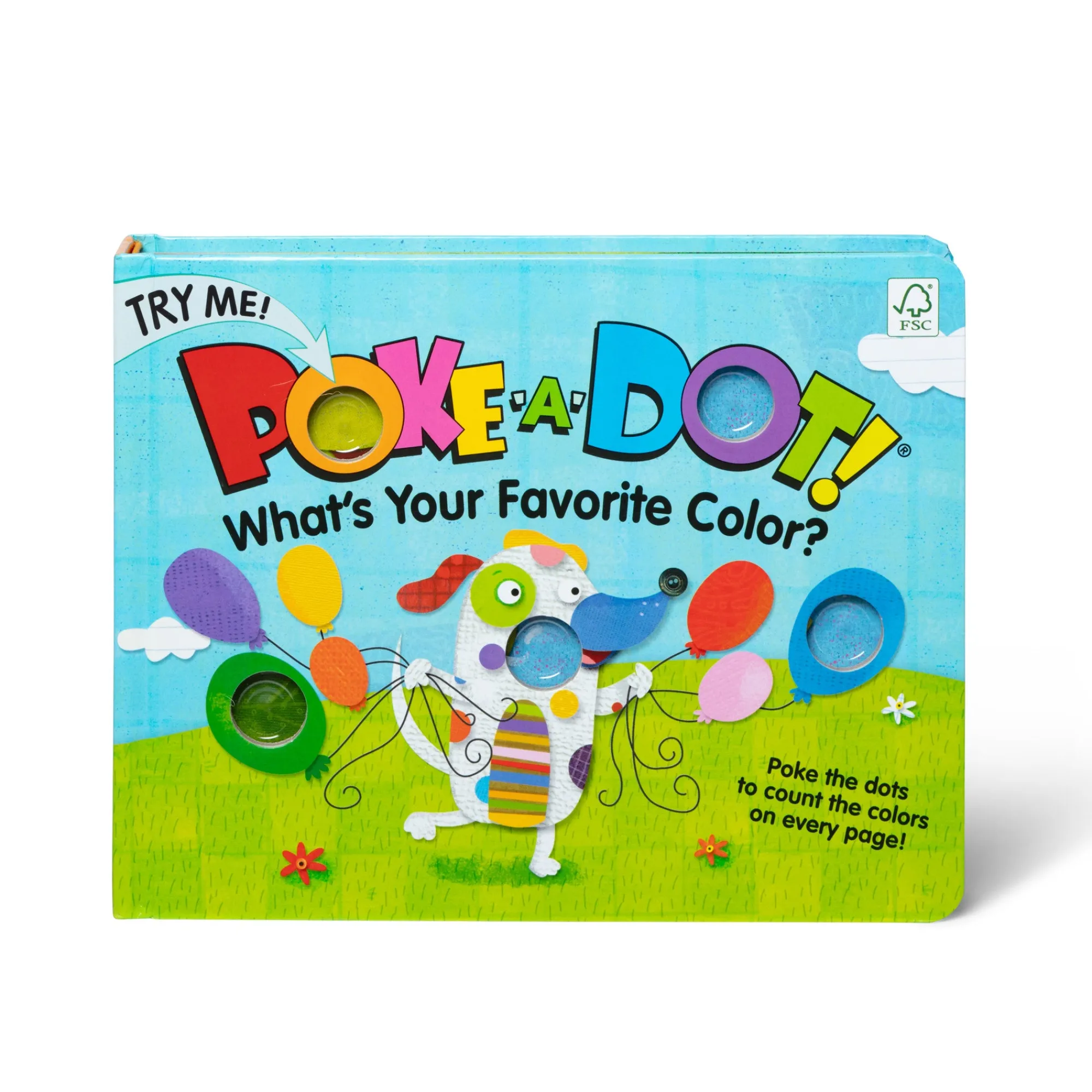 Poke-a-Dot: What’s Your Favorite Color? Board Book>Melissa & Doug Clearance