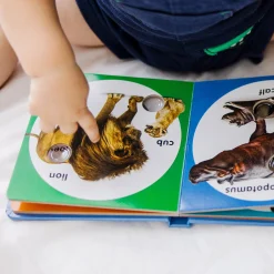 Poke-a-Dot: Wild Animal Families Board Book><noscript><img width=