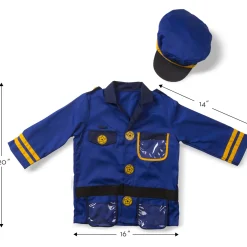Police Officer Role Play Costume Set><noscript><img width=