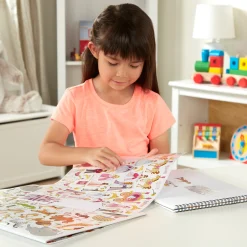 Princess, Fairy, Animals & More Coloring and Sticker Pad Bundle><noscript><img width=