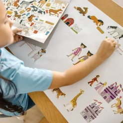 Princess, Fairy, Animals & More Coloring and Sticker Pad Bundle><noscript><img width=