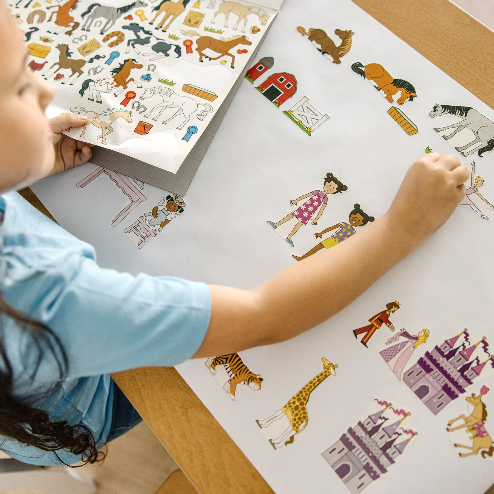 Princess, Fairy, Animals & More Coloring and Sticker Pad Bundle>Melissa & Doug Outlet
