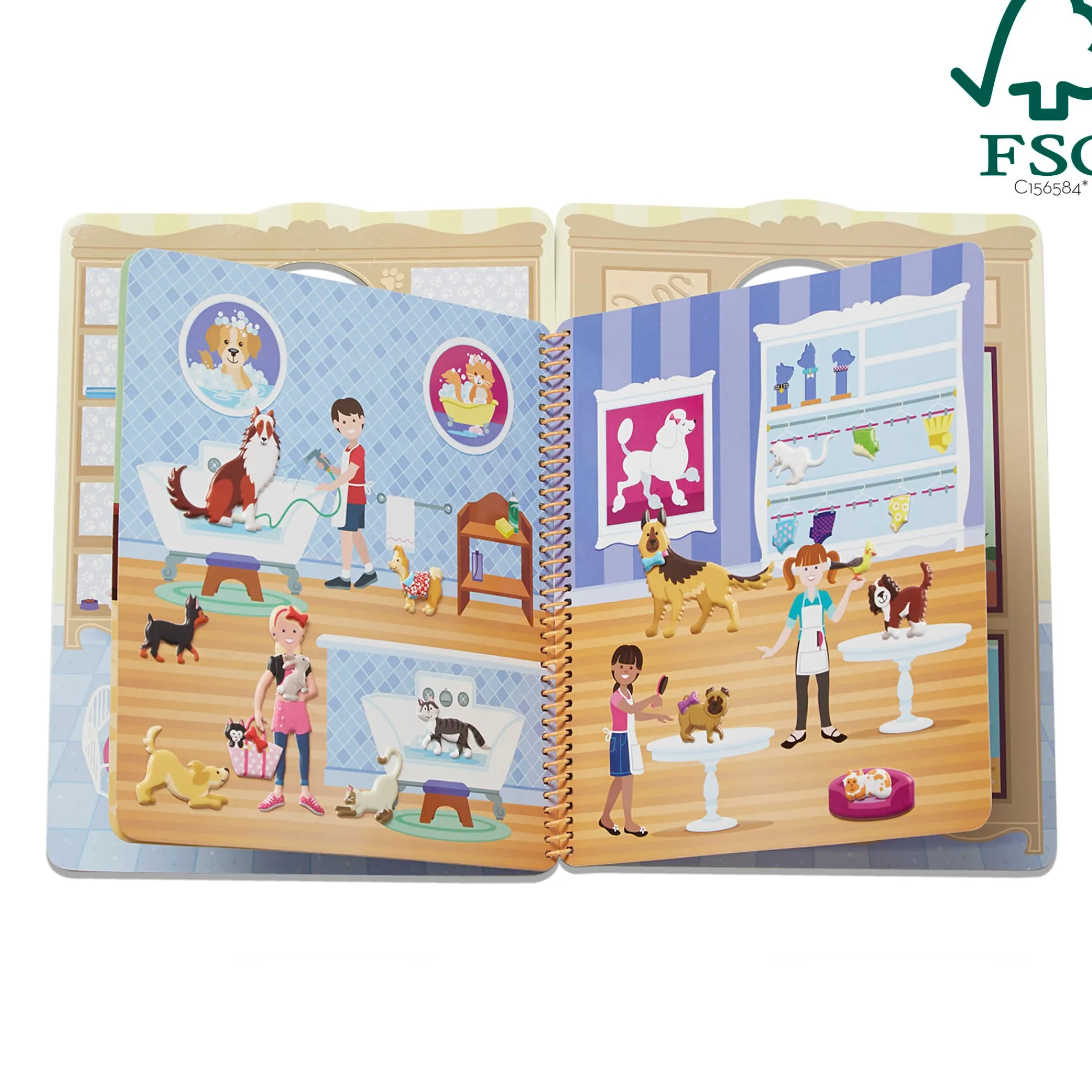Puffy Sticker Activity Book - Pet Place>Melissa & Doug Best