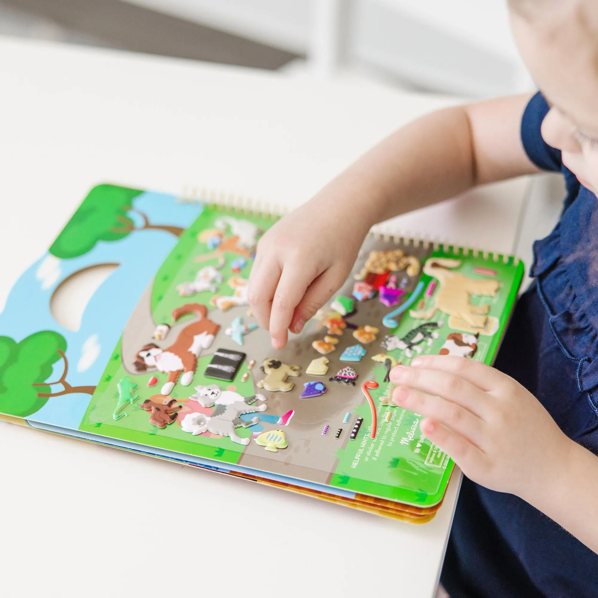 Puffy Sticker Activity Book - Pet Place>Melissa & Doug Best