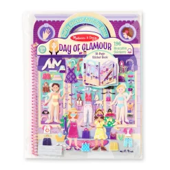 Puffy Sticker Activity Book - Day of Glamour>Melissa & Doug Sale